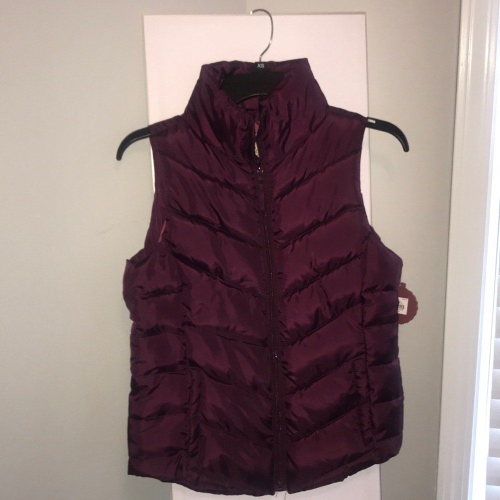 Chevron Puffer Vest